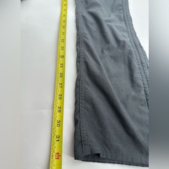 Kuhl Pants Gray Cotton Stretch Cargo Hiking Snap Closure Pockets Sz 10 Reg - Picture 8 of 9